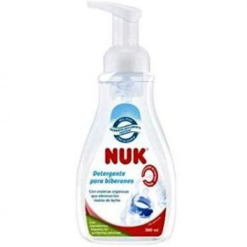 Nuk Espuma Detergente para Tetinas y Biberones con Dosificador, 380 ml