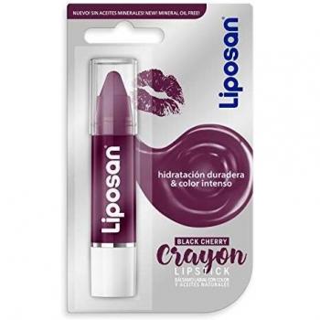 LIPOSAN CRAYON hidratación & color intenso #black cherry 3 g