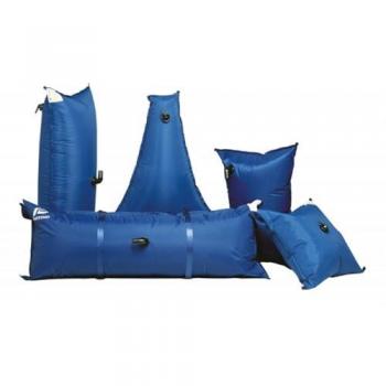 Tanque Flexible de 35 Litros para Agua Potable en Tela Azul