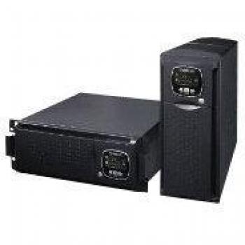 Riello  - Ups sentinel dual sdl 10000 - ups - ca 220/230/240 v - 8 kw - 10000 va - rs-232, usb - conectores de salida: 3 - 8u - 19 - gris oscuro, ral 7016
