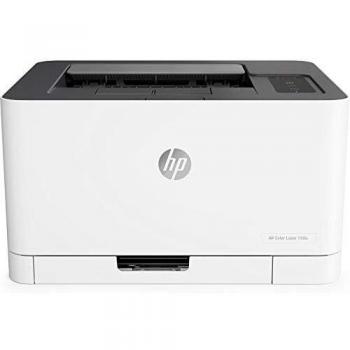 HP Color Laser 150a 4ZB94A, Impresora Láser Monofunción, Impresión a Doble Cara Manual, Puerto Hi-Speed USB 2.0, Panel de Control LED, Blanca