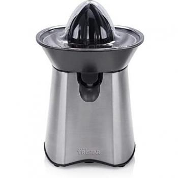Tristar Cp-2269 Exprimidor de cítricos, 2 Conos de prensado, 60 W, Acero Inoxidable, Gris