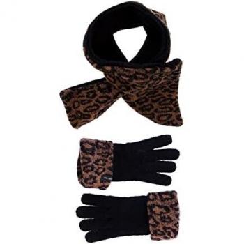 DON ALGODON Risti Bufanda de Moda, Animal Print, Mujer