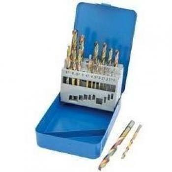 Draper 35244 BGS/19 HSS DRILL SET 1-10MMX.5MM 19PC