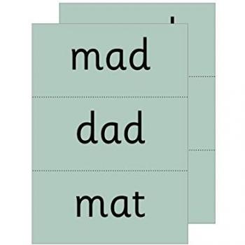 Tarjetas de Palabras Verdes - Read Write Inc. Fonética