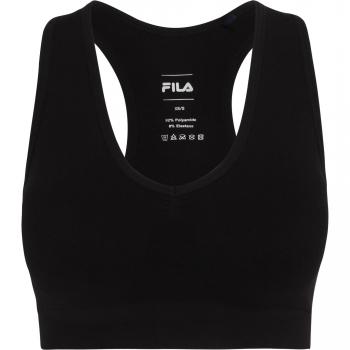 Fila Seamless Sports Bra - Black, Female, Size S, Stylish Print