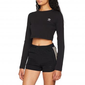 adidas SC Crop Camiseta, Mujer, Negro, 38