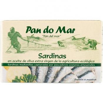 Pan Do Mar Sardinas en Aceite de Oliva Ecológico Lata 120g