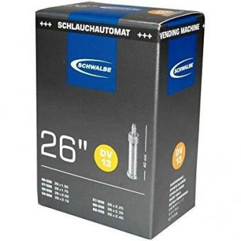 Schwalbe Dv 13 In Folie Tubo, Unisexo, Negro, 26x1.50-2.50