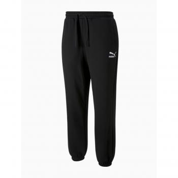 Pantalón largo Puma Classics Small Logo negro blanco - S