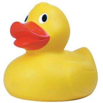 Tobar- Giant Duck Pato Gigante Flotante, Color Naranja, 26 x 32 x 25 cm