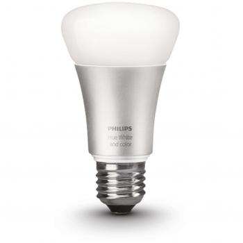Philips Hue White And Color - Bombilla individual conectada, casquillo E27, controlable vía Smartphone y accesorios Hue, 16 millones de colores