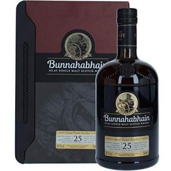 Bunnahabhain 25 Years Old Islay Single Malt Scotch Whisky 46,3% - 700 ml in Giftbox