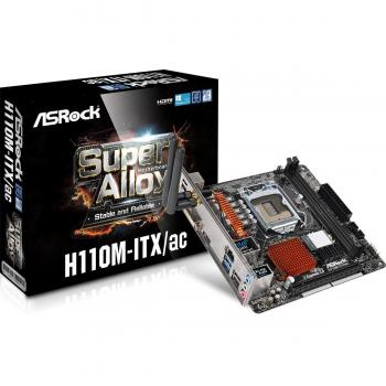 Gigabyte GA-H110N LGA 1151 Intel H110 HDMI SATA 6Gb/s USB 3.1 Mini ITX Intel Motherboard