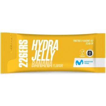 226ERS Hydrajelly Gel Energético Sabor Plátano 40g, Textura Gelatina, A Base de Glucosa y Fructosa, Energía Inmediata, Recuperación Muscular, Aporte de Sodio,