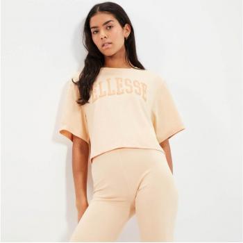 Camiseta Ellesse Lanetto Crop Tee Shirt Light Brown