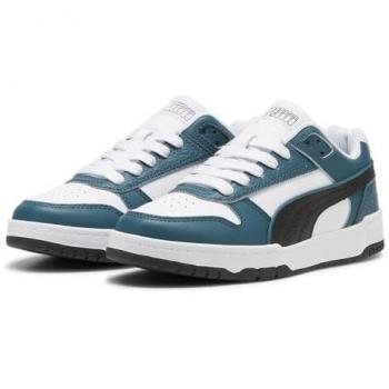 Zapatillas Puma Rbd Game Low Verde Frío / Negro / Blanco EU 38 para Niños, Casual, Plano con Cordones