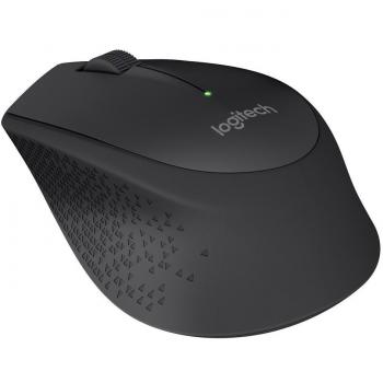 Logitech M280 Right-Handed Wireless Mouse, 2.4 GHz with USB Nano Receiver, 1000 DPI Optical Tracking, 3 Buttons, Compatible with PC, Mac, Laptop and Chromebook - Black