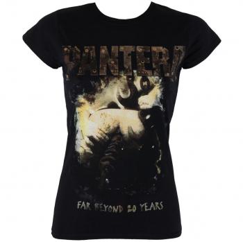 Pantera Women's Metal T-Shirt - Original Cover - ROCK OFF L