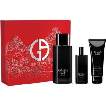 Giorgio Armani Code Absolu Le Parfum Gift Set for Men 125ml + 15ml + Shower Gel 75ml