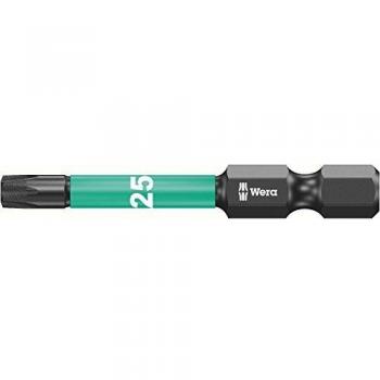 Wera 05073965001 1 x TX 25 x 50 mm 867/4 IMP DC SBImpact Torx Bits - Silver