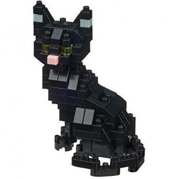 Black Cat Nanoblock Building Set