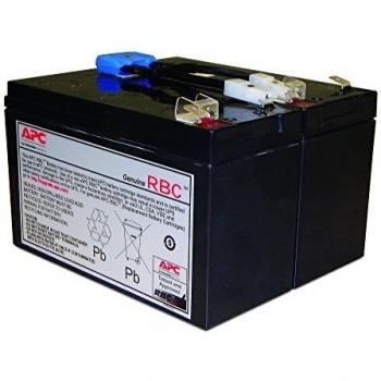 APC by Schneider 270B269 Electric APCRBC142 - Batería de sustitución para UPS, Compatible con los Modelos SMC1000I y Otros, Negro