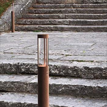 Nordlux LED-Aussen-Standleuchte HELIX, corten/rost