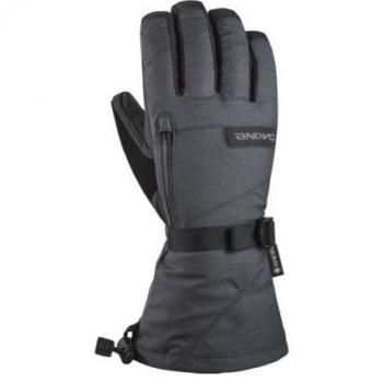 Guantes Dakine Titan GTX (carbono) hombre - Guantes de snowboard, impermeables y transpirables, fabricados con tecnología Gore-Tex, aislamiento térmico, puños ajustables, diseño ergonómico y palmas de piel