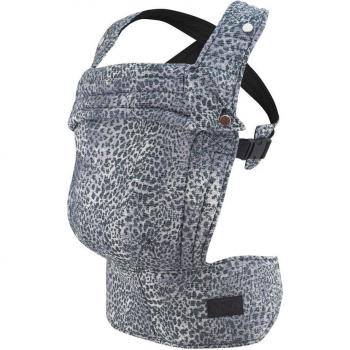 Mochila Portabebés Ergonómica Jyoko Jaguar Negra