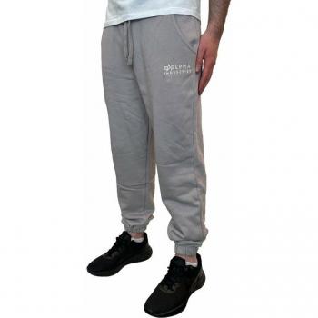 Alpha Industries Organic Grey Regular Fit Jogger Sweatpants for Men