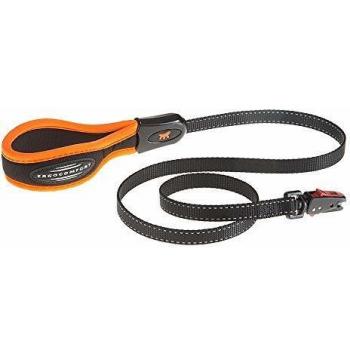 Correa Acolchada Ergofluo Matic para Perros de Ferplast, color Naranja, modelo G25, longitud 120 cm