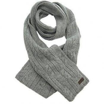 Seeberger Schal Hoher Ifen - Bufanda para hombre, color rauchgrau 0014, talla única