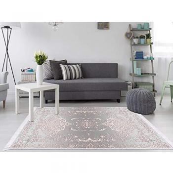 Homemania AKC-BIL-933 - Alfombra Estampada de Grado 2, Moderna, Multicolor, de Tela, 120 x 180 x 0,1 cm