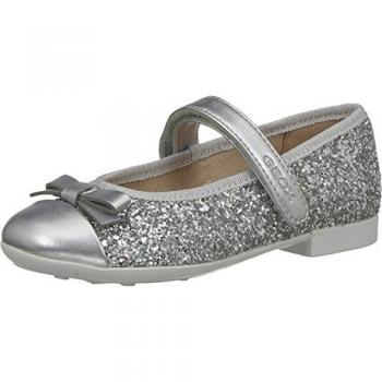 Bailarinas Niña Geox Jr Plie Plata 38 EU