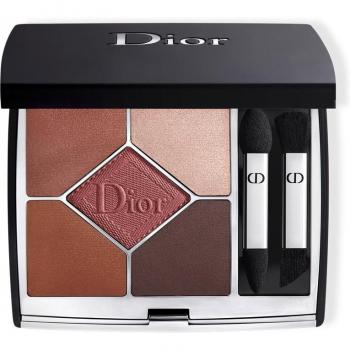 Paleta de Sombras de Ojos 5 Couleurs Couture Velvet Limited Edition Tono 869 Red Tartan - colores intensos - larga duración - 7 g
