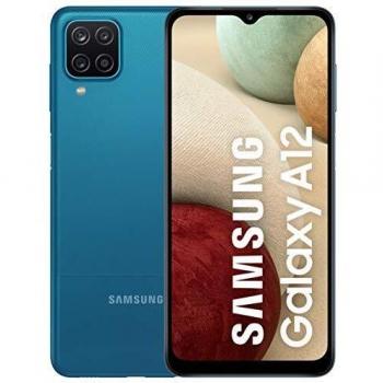 Samsung Galaxy A12 | Smartphone Libre 4G Ram y 128GB Capacidad Interna ampliables | Cámara Principal 48MP | 5.000 mAh de batería y Carga rápida | Color Azul [Versión española]