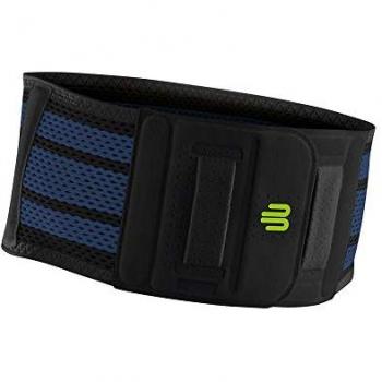 Bauerfeind Sports Back Support - Comfortable Black Lower Back Brace, Size M