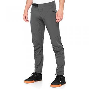 Pantalones Cortos Airmatic 100% para Hombre - Gris Carbón, Estilo MTB Unisex