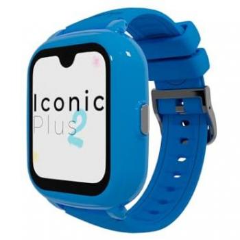 Reloj Inteligente Infantil Iconic Plus 2 con GPS, Llamadas, Videollamadas, IA y Medidor de Temperatura - Bubble Blue