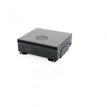 JOUJYE NUC-055 Gehaeuse USB HDMI LAN Card Reader 60Watt Netzteil schwarz