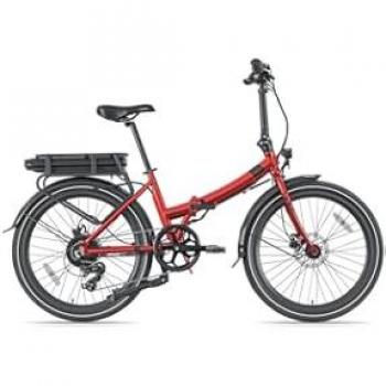 Bicicleta Eléctrica Plegable Legend Siena 24 Smart con Autonomía de hasta 90 km, Batería de Ión 13Ah, Ideal para Adultos (Hombre y Mujer)