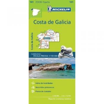 Costa de Galicia Zoom Map 141 - Varios Autores