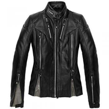 Spidi Chaqueta de cuero Stormy Negro-Orden especial