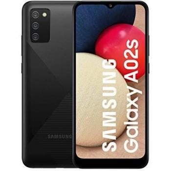 Samsung Galaxy-A02s | Smartphone con Pantalla de 6.5 Infinity-V HD+ | 3GB RAM y 32GB Memoria Interna ampliables | 5.000 mAh batería y Carga rápida | Color Negro [Versión española]
