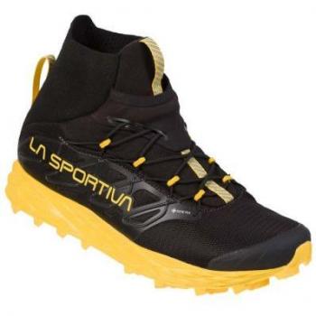 La Sportiva Blizzard GTX Trail Running Shoes (Black/Yellow) for Men