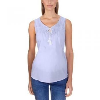 Bellybutton - Blusa premamá sin mangas para mujer, talla 40, color azul cielo