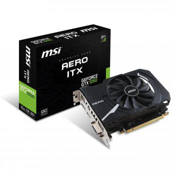 MSI Tarjeta gráfica GeForce GTX 1050 AERO ITX 2G OC