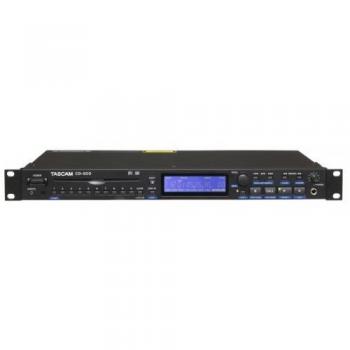 Reproductor de CD Tascam CD-500 Profesional con Salida Digital y Funciones Avanzadas