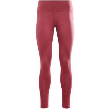 Mallas Deportivas de Mujer Reebok Workout Ready Mesh W Punch Berry Rosa Talla XS con Paneles Laterales de Malla